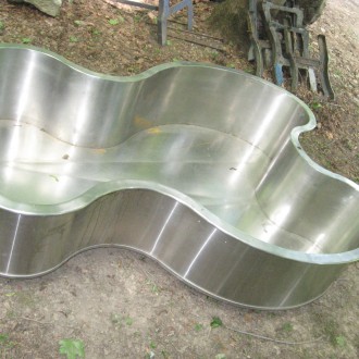 Hydrotherapy tub stainless steel